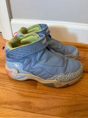 And1 Kids Light Blue Sneakers